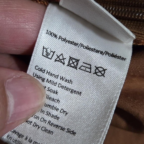 NWT (Flawed) Anthropologie Kristinit Gold Velvet Wide Leg Jumpsuit - Picture 9 of 15